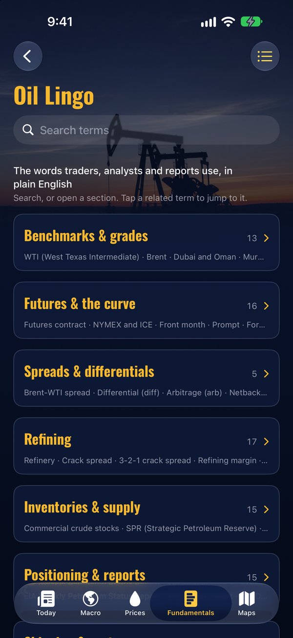 Apps — Bearing Analytics